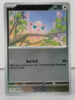 Jigglypuff - POKEMON - Phantasmal Flames - 076/094 - Reverse Holo - NM - Image 1