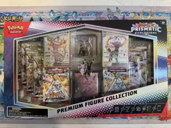 Pokemon TCG Prismatic Evolutions Premium Figure Collection Sealed New - Image 1
