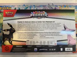 Pokemon TCG Prismatic Evolutions Premium Figure Collection Sealed New - Image 2