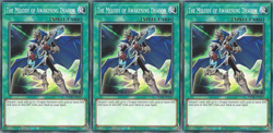 3X SDCB-EN029 The Melody of Awakening Dragon - Common 1st Edition Mint YuGiOh - Image 1