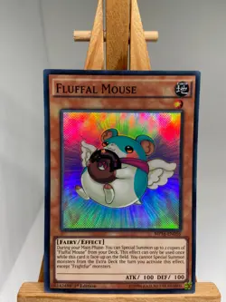 Fluffal Mouse - Super Rare 1st Edition MP16-EN056 - NM - YuGiOh - Image 1
