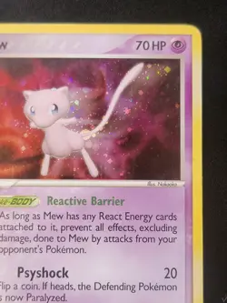 Mew 4/17 POP Series 4 Promo Pokemon Card Holo Foil Rare LP - Image 5