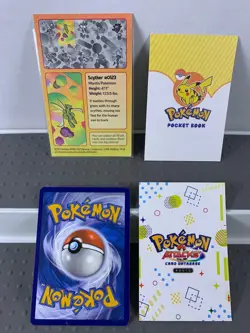 Pokemon Lot of Cards and Stickers All Scyther #123 Scyther Only Lot of 21 - Image 5