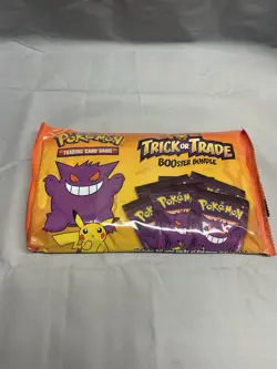 Pokemon 2022 Trick or Treat Trade BOOster Bundle 40 Packs Halloween Cards NEW 820650850783 - Image 1