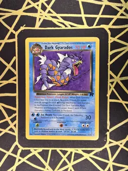 🔥 Dark Gyarados 25/82 🔥 Non Holo Rare Team Rocket Set Pokemon Card WOTC TCG - Image 2