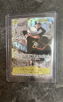 Trafalgar Law OP10-119 Alt SEC Parallel Royal Blood One Piece Card JP - Image 1
