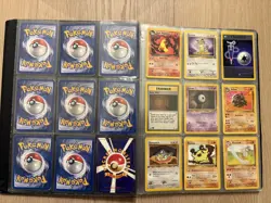 Pokemon Vintage WOTC Card bundle in binder 90 cards - Image 3