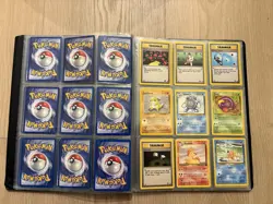Pokemon Vintage WOTC Card bundle in binder 90 cards - Image 5