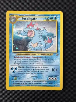 Pokemon Card - Feraligatr Holo - 5/111 - Neo Genesis - 2000 - Image 1