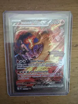 Team Rocket’s Moltres Stamped Black Star Promo Pokemon Card NM - Image 1