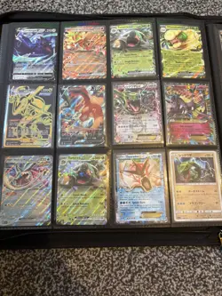 Premium Pokemon Cards Bundle/Binder Collection - Full Arts/ SiRs / Tag Team + - Image 1