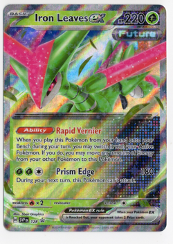 Iron Leaves ex Promo 128 Holo Pokemon Card - Image 1
