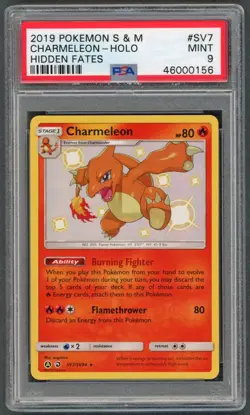 Pokemon Cards - PSA 9 Shining Charmeleon SV7/SV94 - Hidden Fates - MINT - PSA9 - Image 1