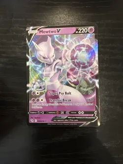 Pokemon Mewtwo Holo Ultra Rare TCG Card 030/078 Pokemon Go - Image 1