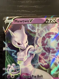 Pokemon Mewtwo Holo Ultra Rare TCG Card 030/078 Pokemon Go - Image 5