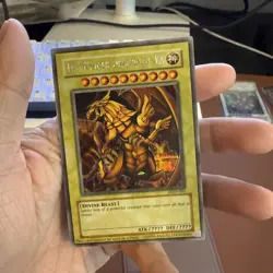 Yu-Gi-Oh! Secret Rare The Winged Dragon Of Ra DOD-001 Mint Near Mint God Card - Image 1