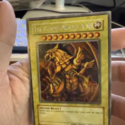 Yu-Gi-Oh! Secret Rare The Winged Dragon Of Ra DOD-001 Mint Near Mint God Card - Image 2