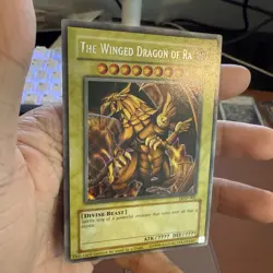 Yu-Gi-Oh! Secret Rare The Winged Dragon Of Ra DOD-001 Mint Near Mint God Card - Image 4