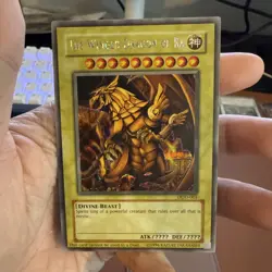 Yu-Gi-Oh! Secret Rare The Winged Dragon Of Ra DOD-001 Mint Near Mint God Card - Image 5