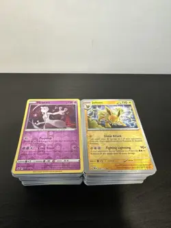Pokemon TCG 380+ Holo / Reverse Holo Card Bulk Bundle - Image 1