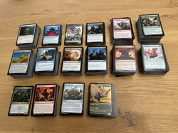 MTG Magic: The Gathering bulk job lot of 1000+ cards - all rarities - superb. - Image 1