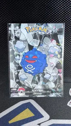 Koffing #109 - Cracked Ice Holo - Crystal Dark Black 2025 - Pokemon Card - Image 1