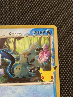 Pokemon TCG Mimikyu SWSH136 Holo Rare Promo Card Celebrations Collection - NM - Image 3
