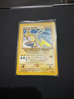 Shining Raichu Holo Card Neo Destiny 111/105 NM/LP Condition - Image 1