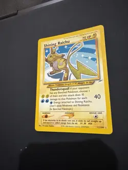 Shining Raichu Holo Card Neo Destiny 111/105 NM/LP Condition - Image 3