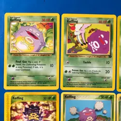 Koffing VTG 6 Card LOT-Rocket 58/82- Expedition 114/165 EX Delta Species Pokemon - Image 2