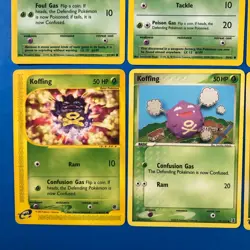 Koffing VTG 6 Card LOT-Rocket 58/82- Expedition 114/165 EX Delta Species Pokemon - Image 4