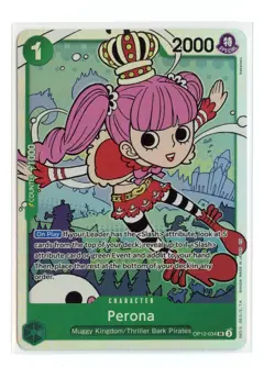 Perona OP12-034 SR One Piece Legacy of the Master Card - Image 1
