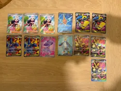 Pokemon TCG Phantasmal Flames full art / secret rare Bundle / bulk 13 cards - NM - Image 1