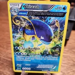 Whiscash 41/160 XY Primal Clash Reverse Holo Card Pokemon TCG - Image 1