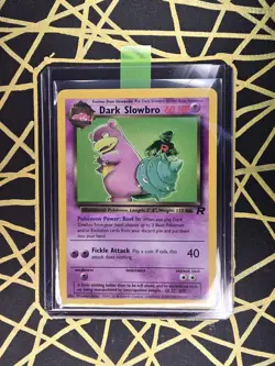 🔥 Dark Slowbro 29/82 🔥 Non Holo Rare Team Rocket Set Pokemon Card WOTC TCG - Image 1