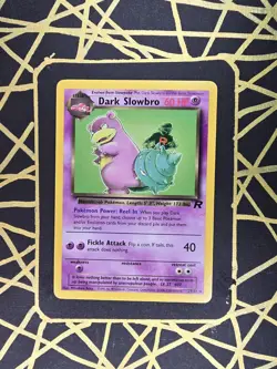 🔥 Dark Slowbro 29/82 🔥 Non Holo Rare Team Rocket Set Pokemon Card WOTC TCG - Image 2