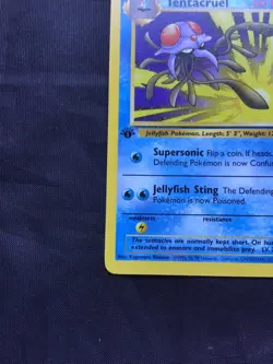 Pokemon Cards: Fossil 1st Edition Uncommon: Tentacruel 44/62 - Image 5