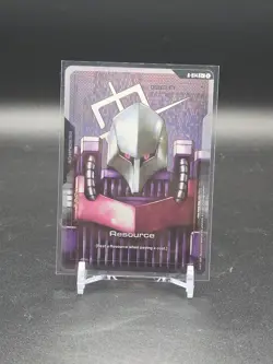 Gundam TCG Card Game Dual Impact Foil Resource GD02 C+ R-014 Qubeley Gundam - Image 1