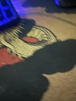 Mtg Magic LoTR Showcase Surge Foil Swamp Misprint Error Print Residue Card - Image 5