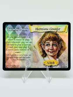 Hermione Granger Foil Card Harry Potter TCG 10 /116 NM - Image 1