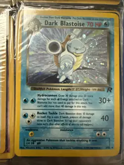 Pokemon TCG Dark Blastoise Holo Rare Card 3/82 LP Condition Team Rocket - Image 4