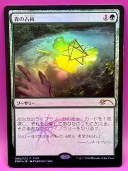 Sylvan Scrying Magic the Gathering MTG Card Game Japanese Foil - Image 1