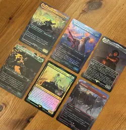 MTG LotR NM Foil Cards Lot, Mythic, Promo, Prerelease, Borderless, Lord Rings - Image 2