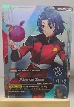 Athrun Zala Alternate Art Foil - ST04-011 C+ Gundam TCG Card Game - Image 1