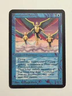 Phantasmal Forces Alpha HP MTG Magic the Gathering - Image 1