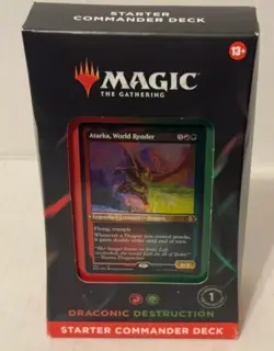 Magic the Gathering Draconic Destruction Starter Commander Deck SEALED - Image 2