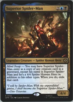 MTG Magic the Gathering Superior Spider-Man (155/314) Marvel's Spider-Man LP - Image 1
