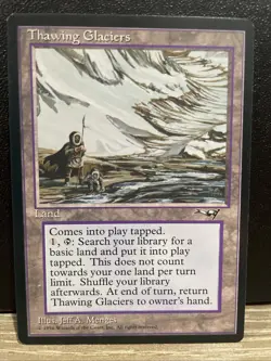 Thawing Glaciers Alliances MTG Magic: The Gatherng MINT - Image 1