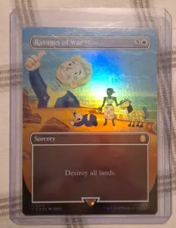 Ravages of War (Borderless) Universes Beyond: Fallout Foil - Image 1