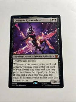 Gwenom, Remorseless - Marvel's Spider-Man MTG Plus Bonus Rare!!! - Image 1